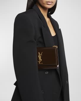 Kate Small YSL Crossbody Bag in Patent Leather