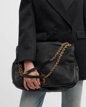 Jamie 4.3 Maxi YSL Shoulder Bag in Smooth Leather