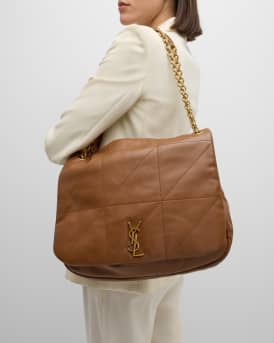 Jamie 4.3 Maxi YSL Shoulder Bag in Smooth Leather