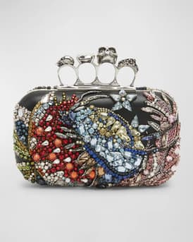 Jewelled cheap clutch bag