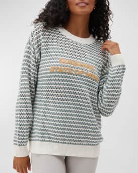 Spiritual Gangster Sunshine Striped Relaxed Sweater Neiman Marcus