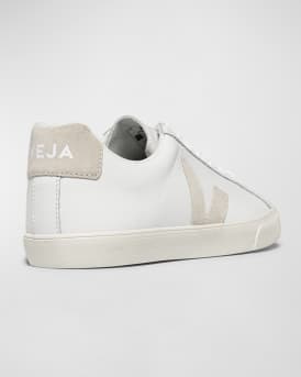 Esplar Bicolor Leather Low-Top Sneakers