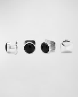 Men's Black Onyx Shirt Studs