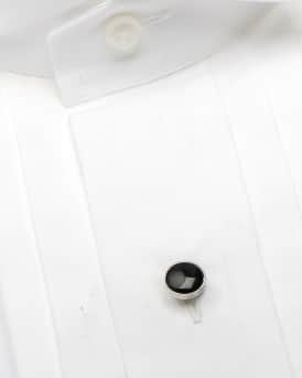 Men's Black Onyx Shirt Studs