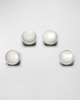 Men's Mother-of-Pearl Shirt Studs
