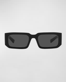 Men's Rectangle Logo Sunglasses