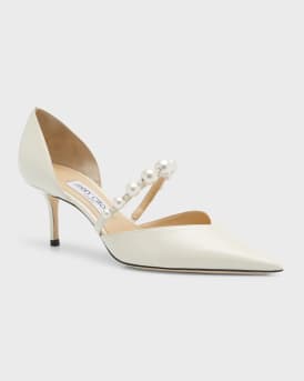 Aurelie d'Orsay Pearly Band Pumps