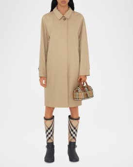 Check Bowling Shoulder Bag