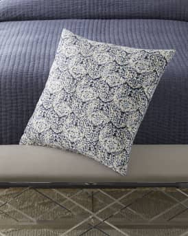 John Robshaw Yara Indigo Euro Sham Neiman Marcus