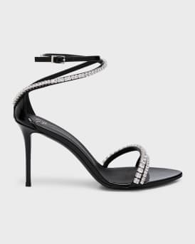 Giuseppe zanotti crystal embellished sandal clearance