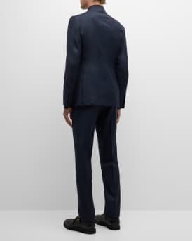 Men's Modern Fit Sharkskin Suit