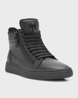 Men's Birel Vague Leather Mid-Top Sneakers