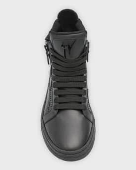 Men's Birel Vague Leather Mid-Top Sneakers