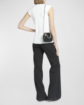 Falabella Mini Crystal Mesh Shoulder Bag