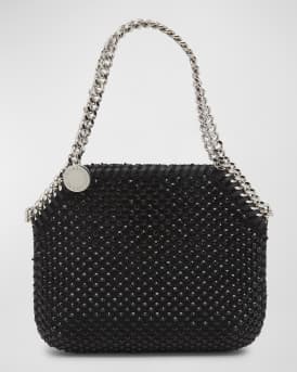 Falabella Mini Crystal Mesh Shoulder Bag