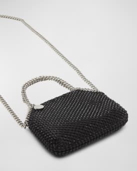 Falabella Mini Crystal Mesh Shoulder Bag