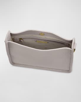 Elle Pebble Leather Crossbody Bag