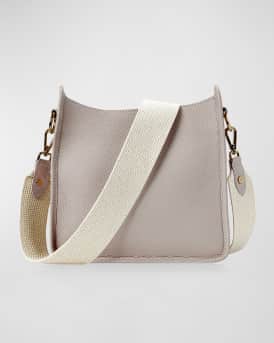 Elle Pebble Leather Crossbody Bag