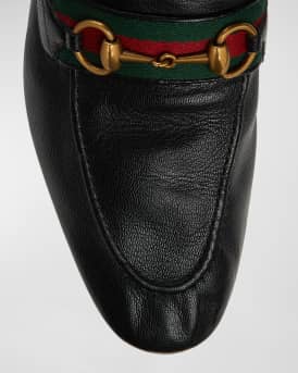 Men's Paride Web Stripe Bit Loafers