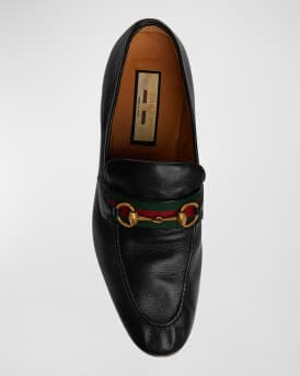 Men's Paride Web Stripe Bit Loafers