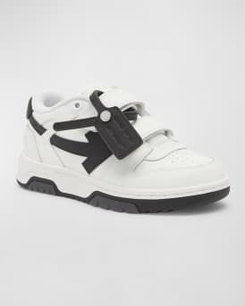 Kid's Out Of Office Leather Low-Top Sneakers, Baby