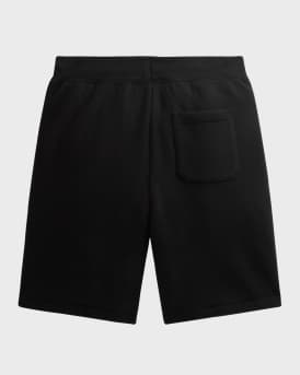 Kid's Embroidered Pony Fleece Shorts, Size S-XL