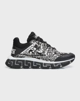 Versace Men s TriGreca Fashion Sneakers Neiman Marcus