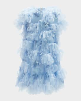 Girl's Mallory 3D Tiered Dress, Size 4-12