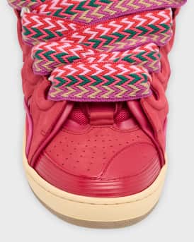 Men's Curb Chunky Low-Top Sneakers