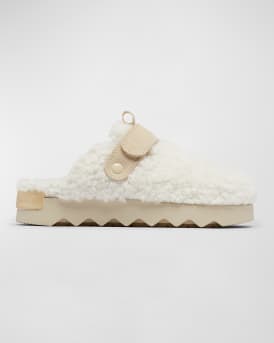 Viibe Faux Fur Cozy Mules