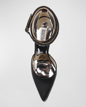 Eliana Embellished Satin Cocktail Pumps