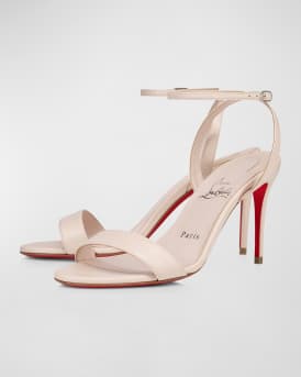 Loubigirl Ankle-Strap Red Sole Sandals