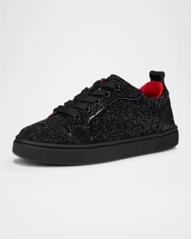 Boy's Funnyto Embellished Leather Sneakers, Toddlers/Kids