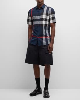 Men's Summerton Check Button-Down Shirt