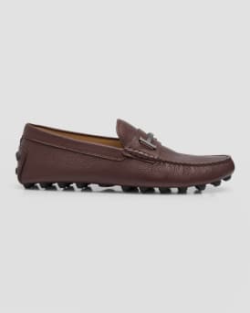 Gommino T leather loafers
