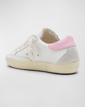Girl's Superstar Leather Low-Top Sneakers, Kids