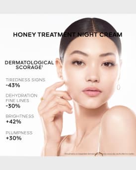 Abeille Royale Honey Treatment Night Cream with Hyaluronic Acid, 1.7 oz.