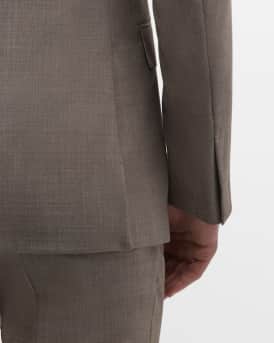 Men's Wool Sharkskin Suit