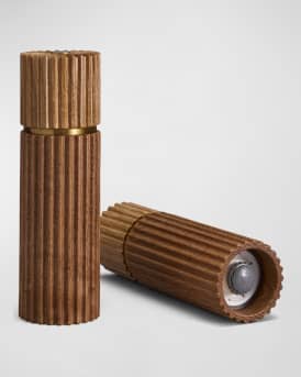 Ionic Salt & Pepper Mills, Blonde Oak 