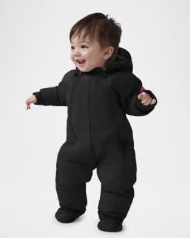 Infant Lamb Insulated Down Snowsuit, Size 12M-24M