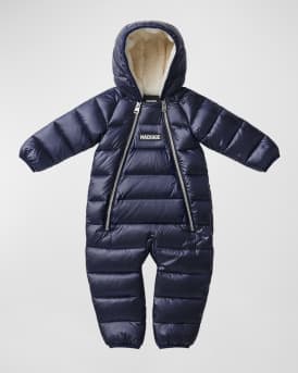 Kid's Bambi Recycled Quilted Snowsuit, Size 6M-24M 