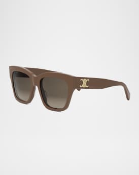 Triomphe Acetate Square Sunglasses 