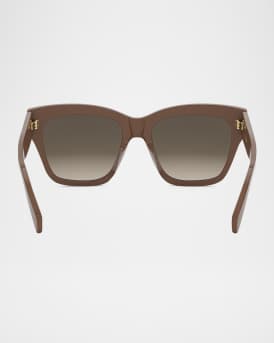 Triomphe Acetate Square Sunglasses 