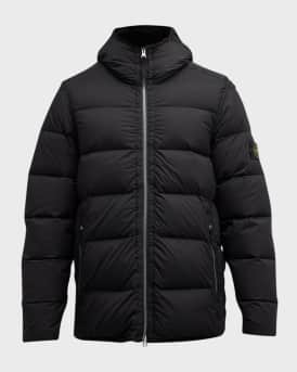 Stone Island Men s Seamless Tunnel Nylon Down Puffer Jacket Neiman Marcus