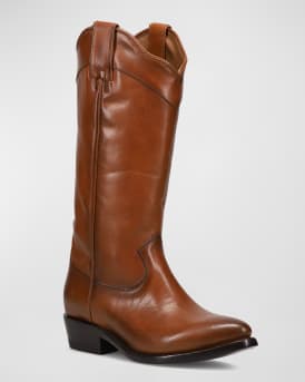 Billy Daisy Leather Tall Western Boots