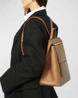 Harper Midi Leather Bundle Diaper Backpack