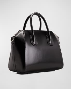 Antigona Small Top Handle Bag in Box Leather