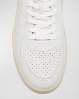 V-90 Low-Top Leather Sneakers