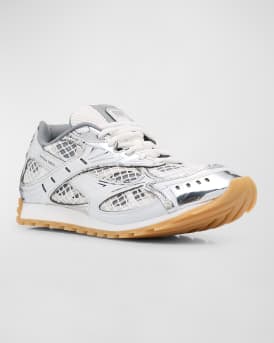 Orbit Metallic Net Runner Sneakers