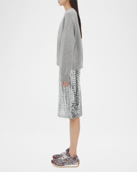 Orbit Metallic Net Runner Sneakers